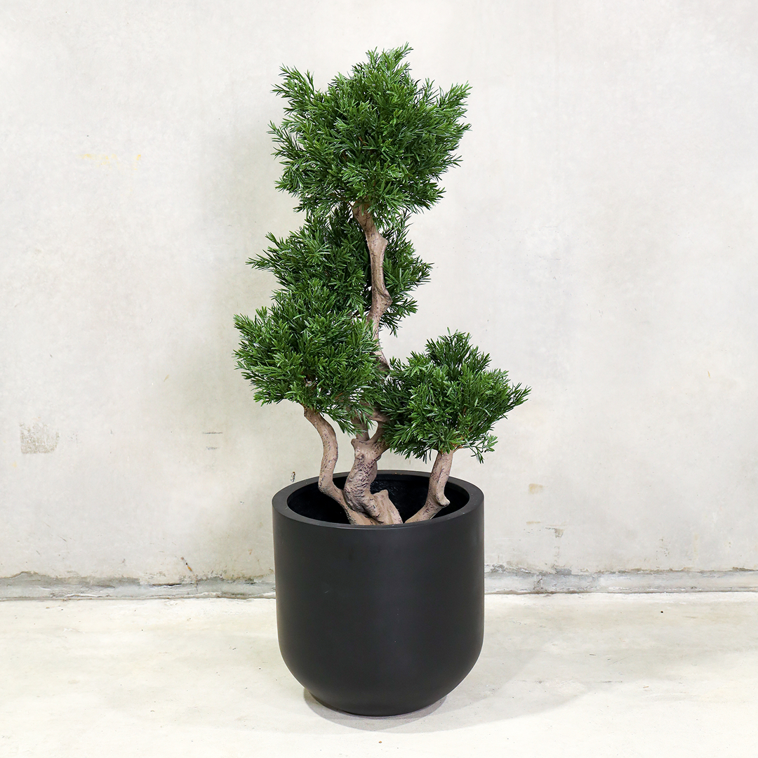 120cm Potted Artificial Podocarpus Plant