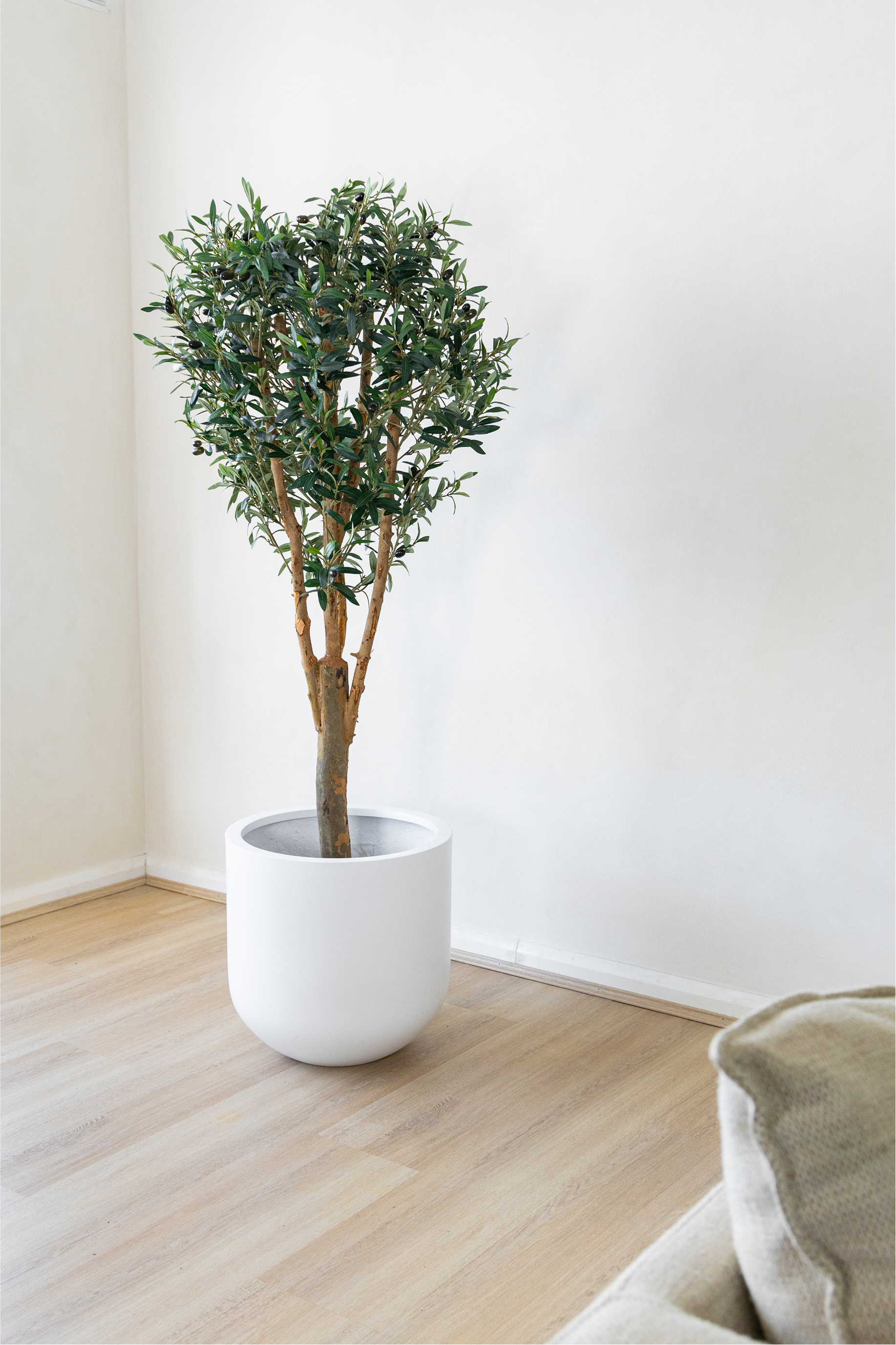 150cm Potted Artificial Olive Tree