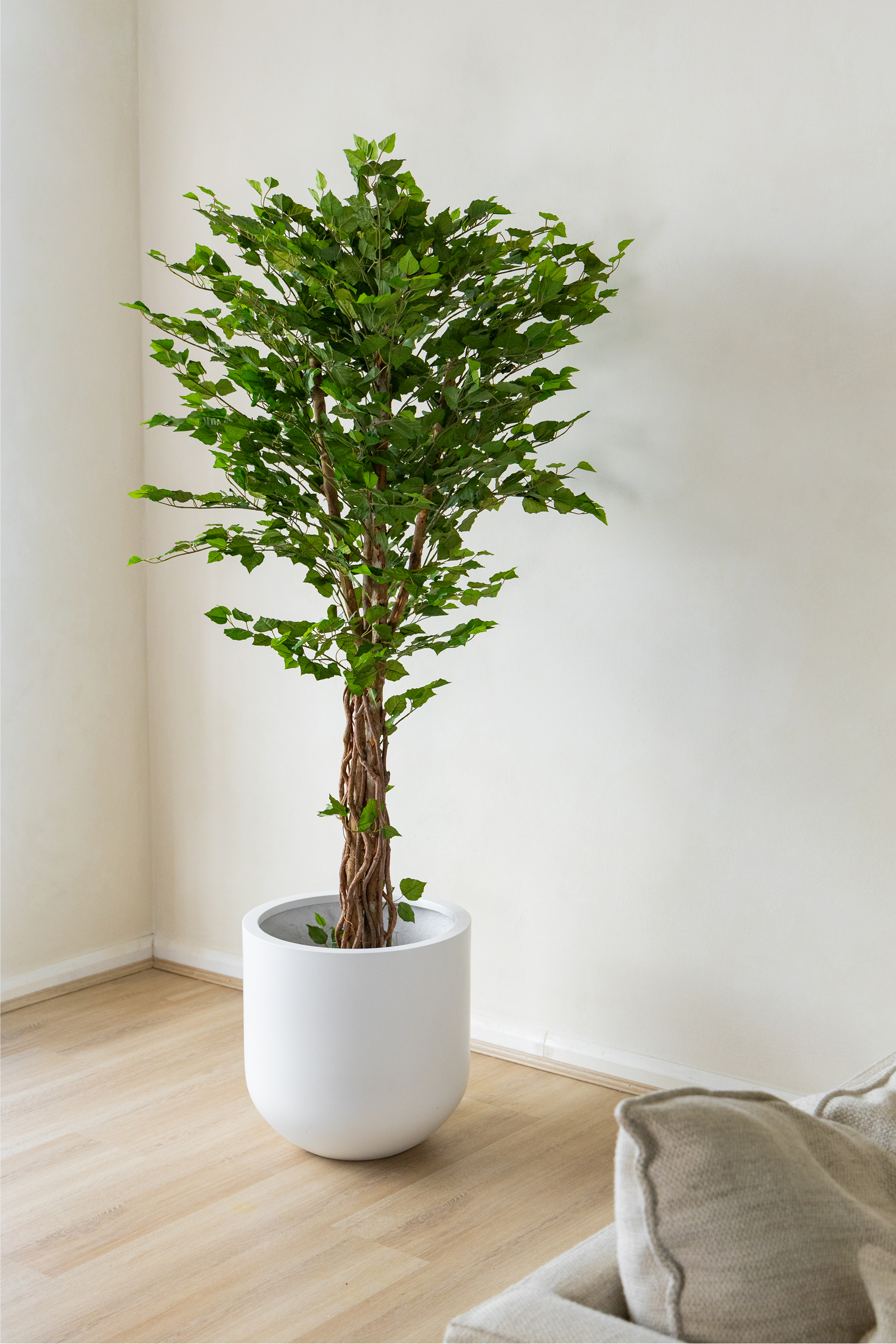 170cm Potted Artificial Birch Tree