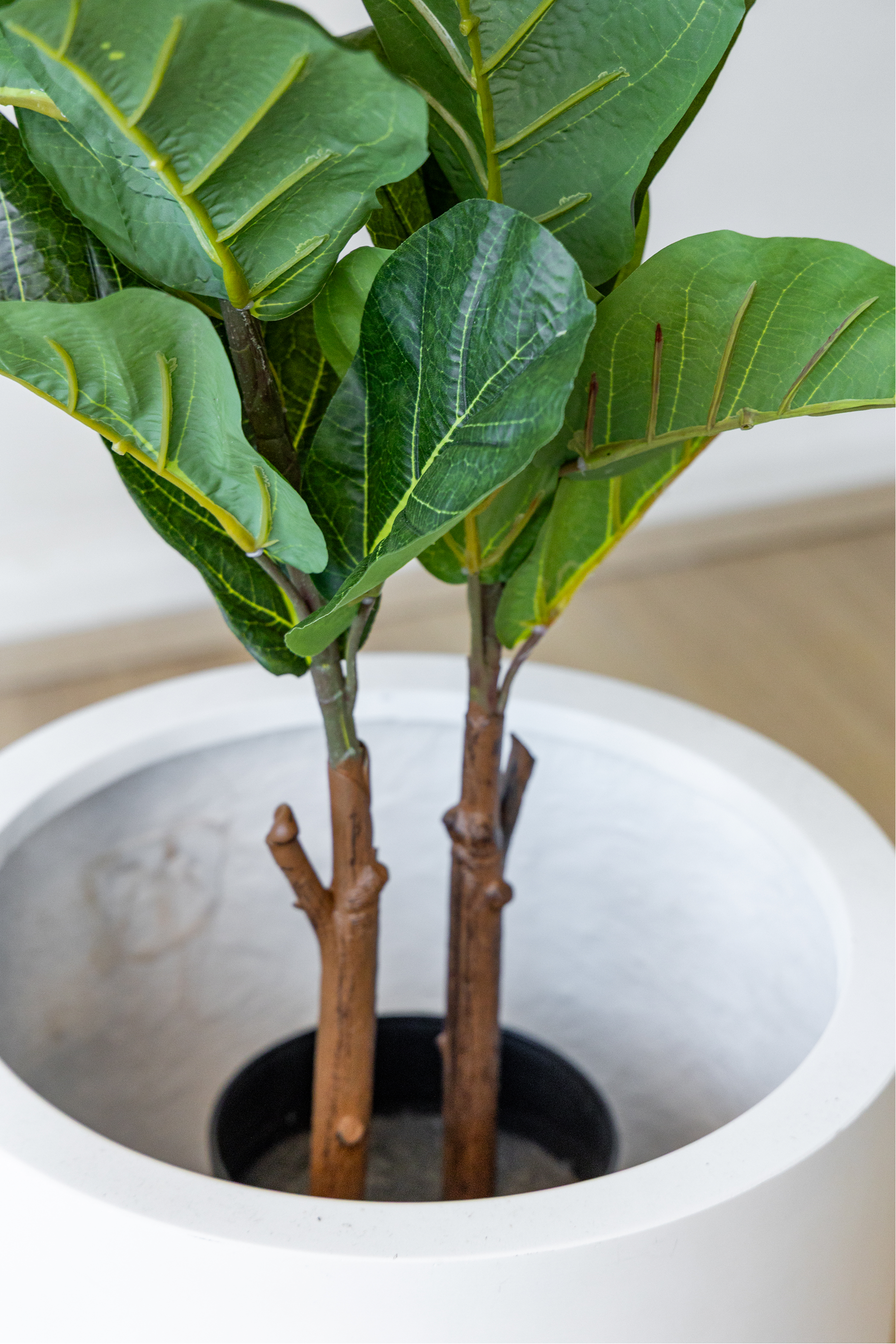 90cm Potted Artificial Fiddle Leaf