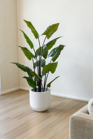 Potted Artificial Philodendron