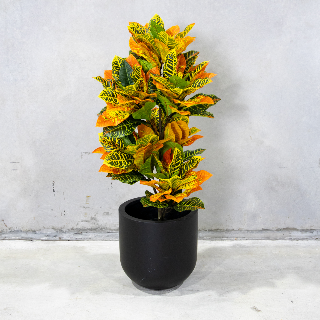 100cm Potted Artificial Croton
