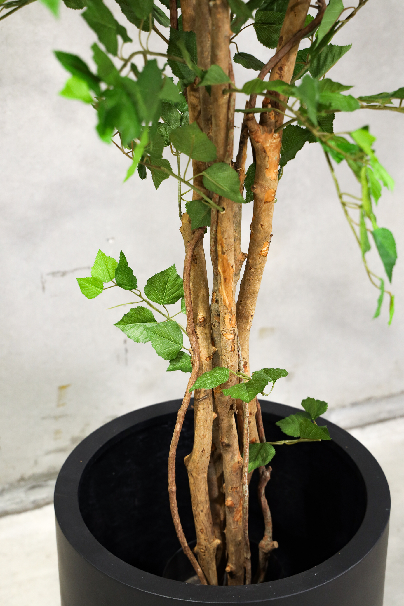 150cm Potted Artificial Birch Tree