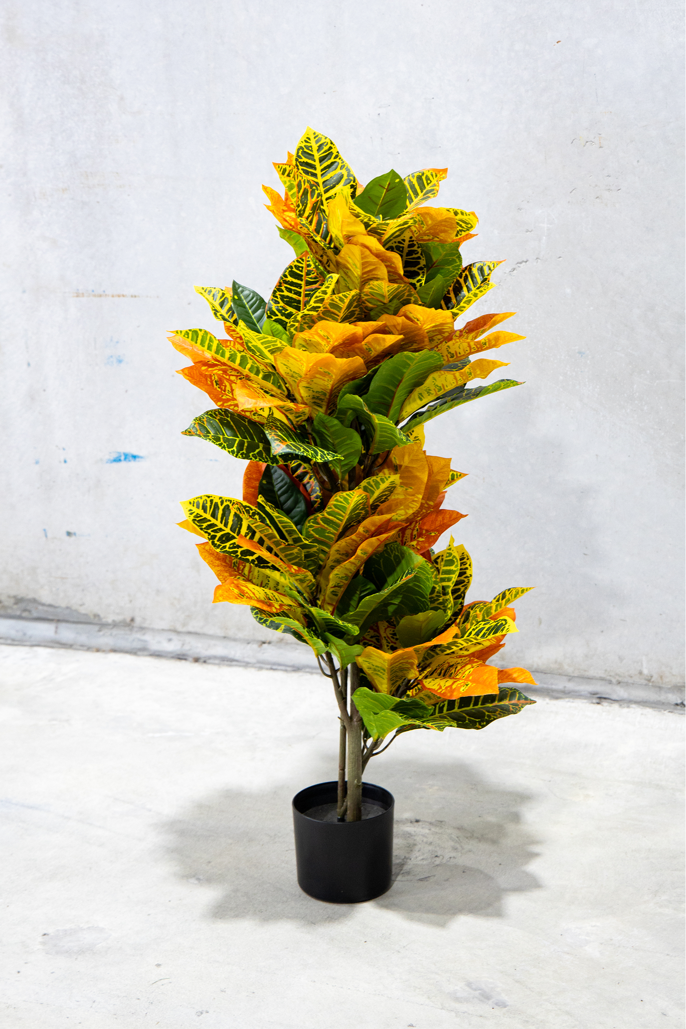 100cm Potted Artificial Croton