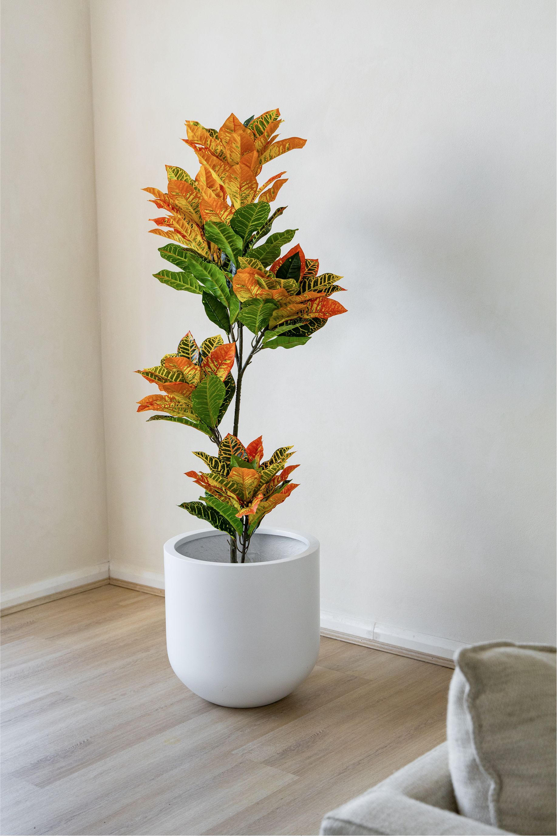 150cm Potted Artificial Croton