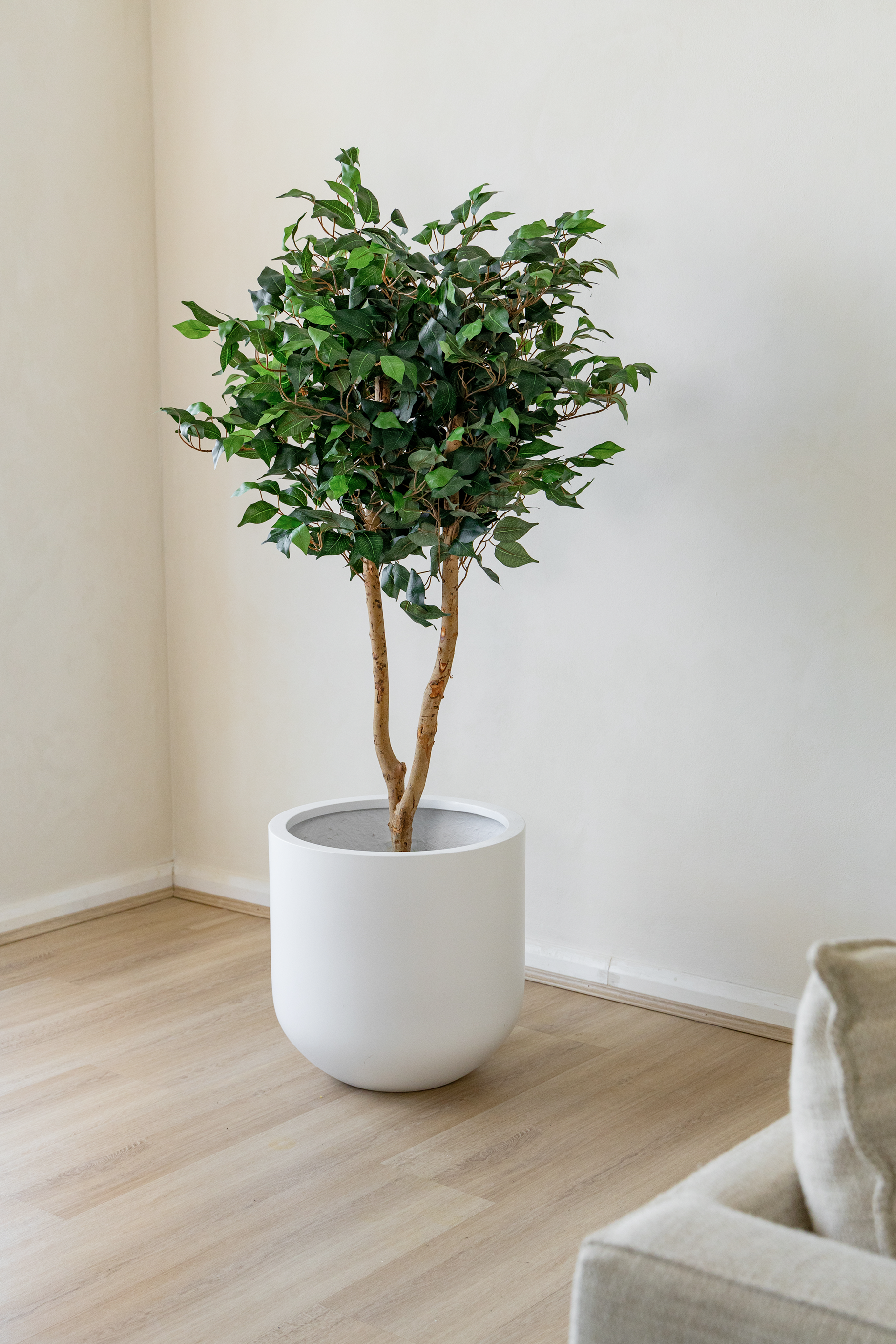 120cm Potted Artificial Ficus Tree