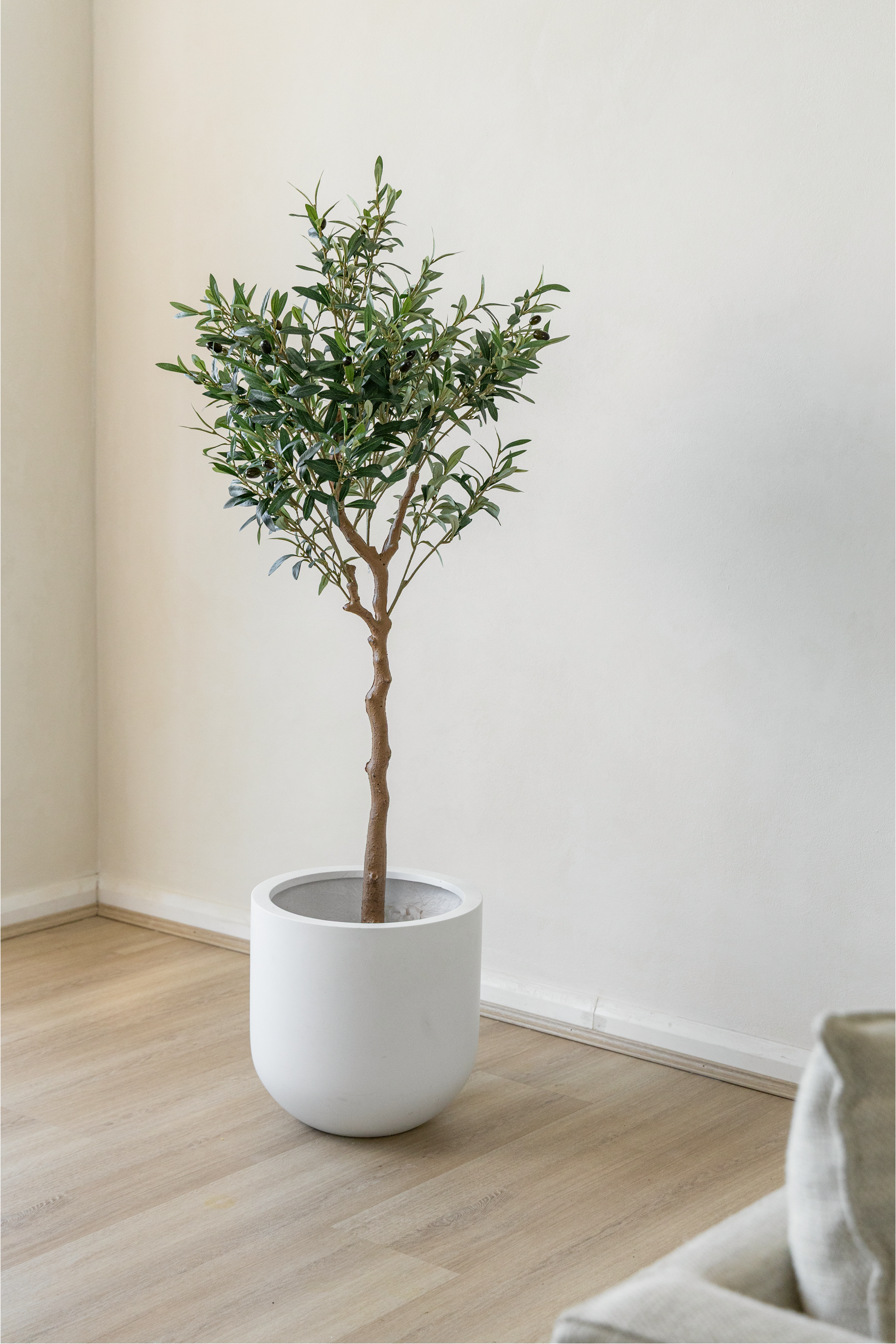 150cm Potted Artificial Olive Tree