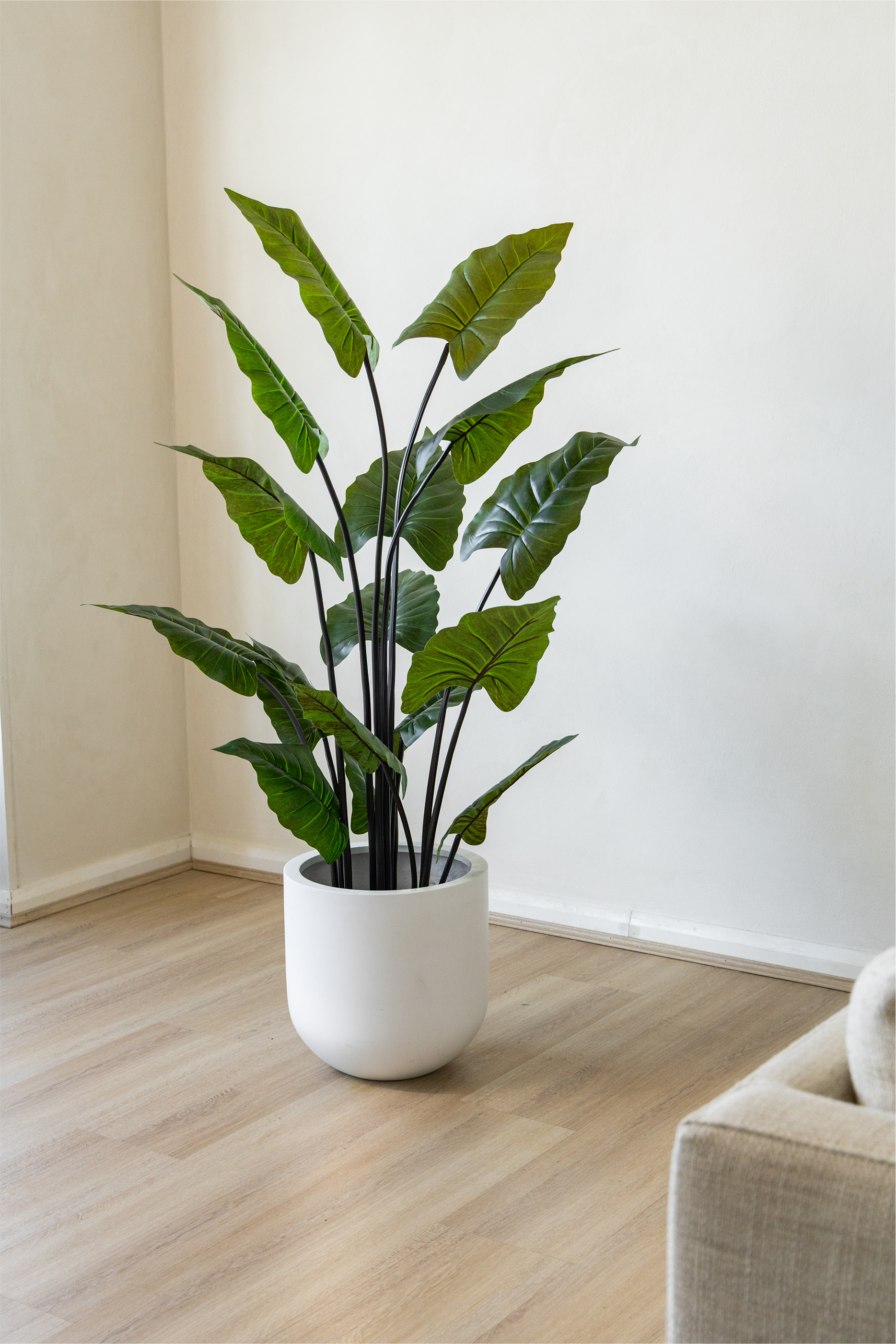 Potted Artificial Philodendron