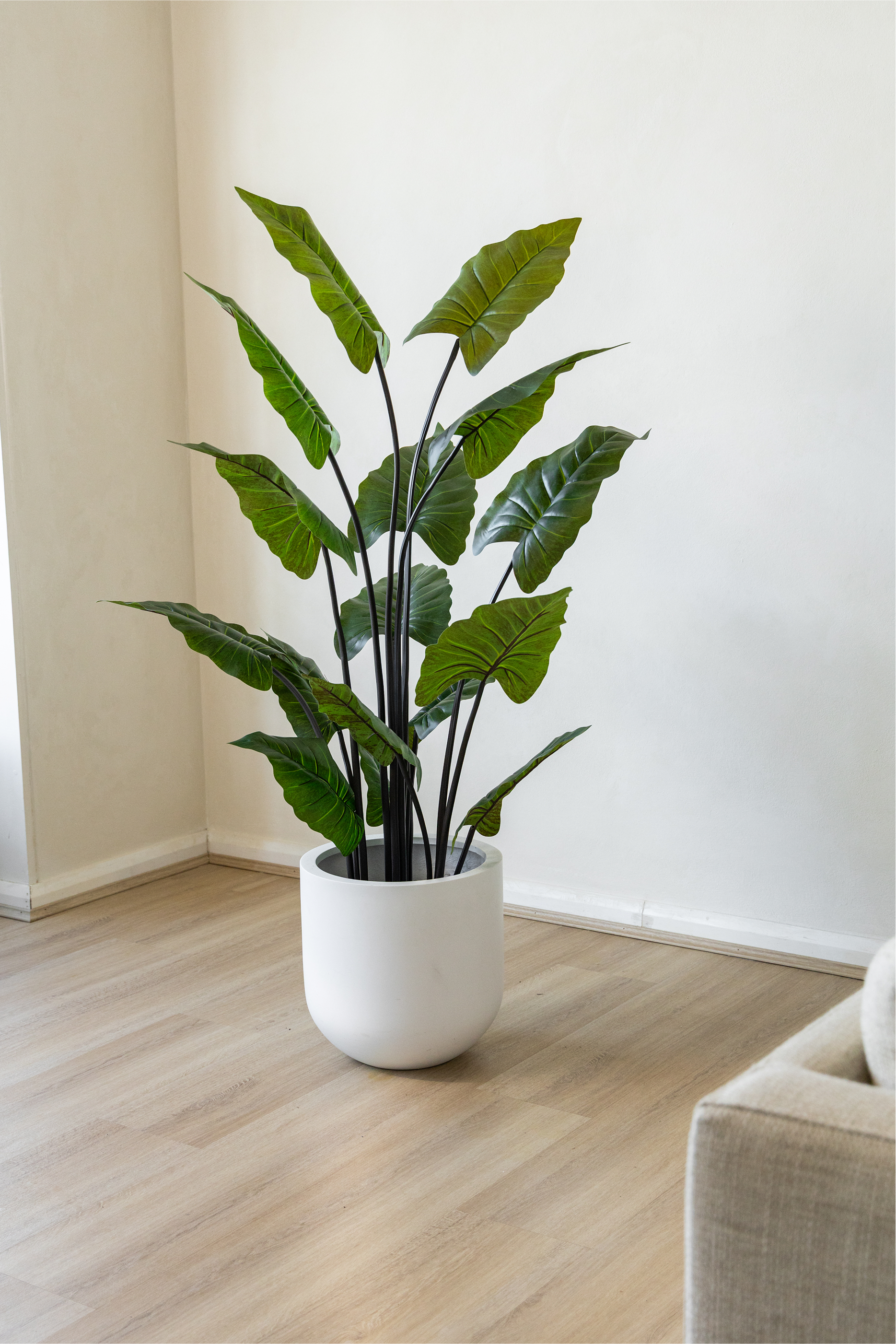 Potted Artificial Philodendron