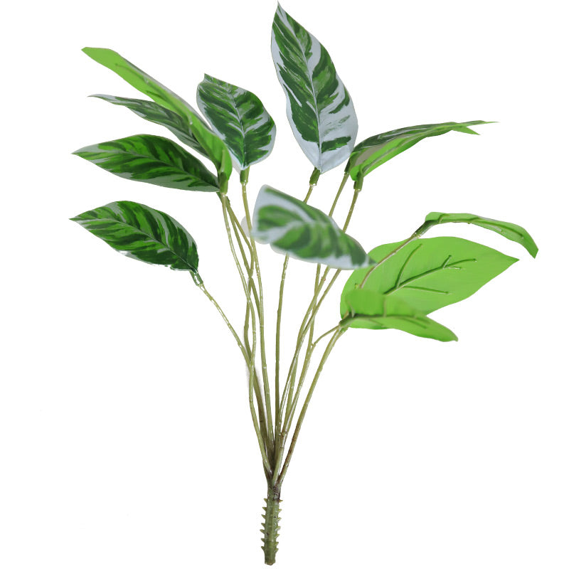 Shop Artificial Chinese Evergreen Best Small Artificial Indoor Plant