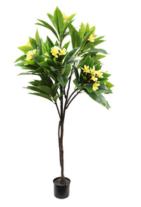 160cm Potted Artificial Frangipani Tree