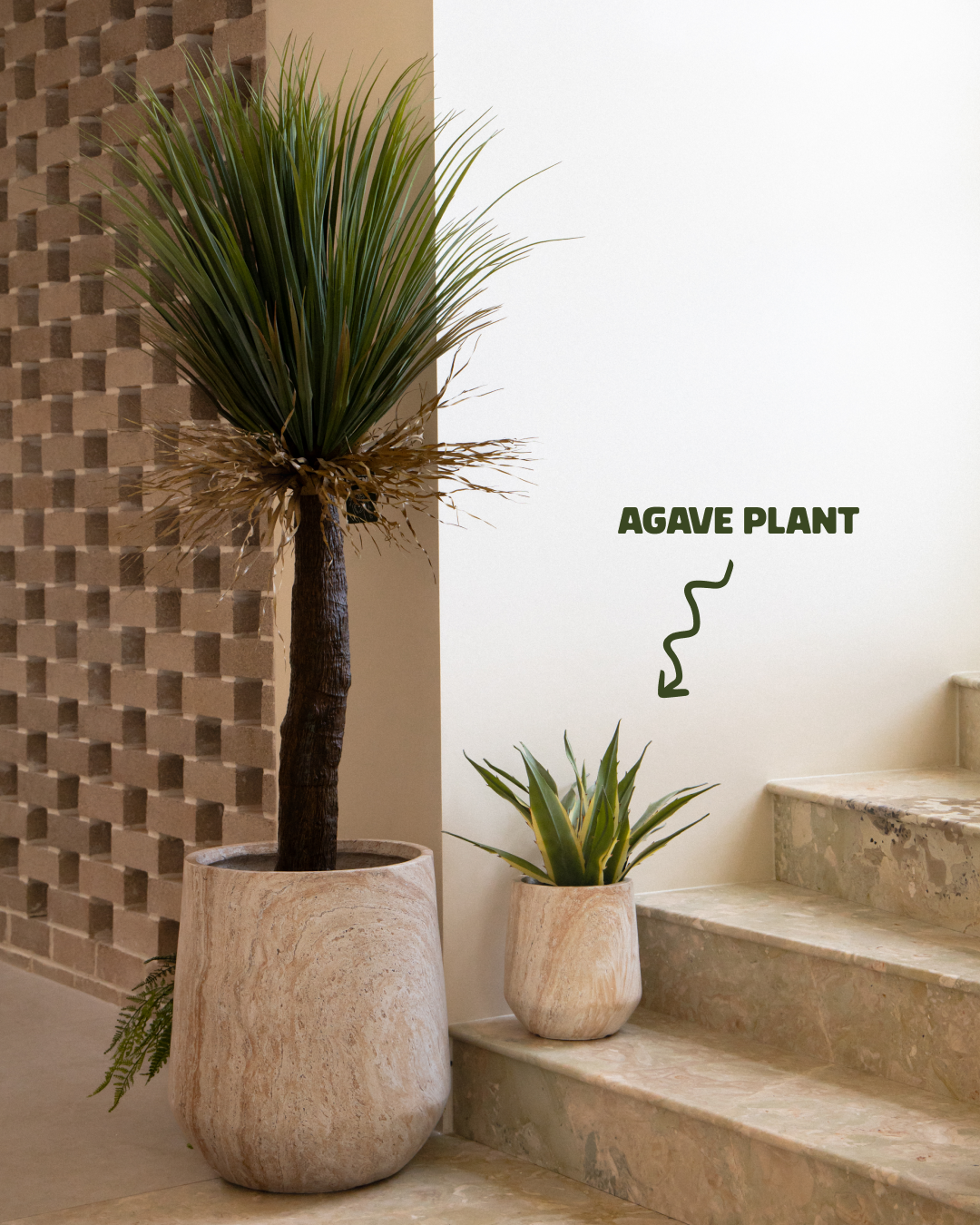 45cm Artificial Agave