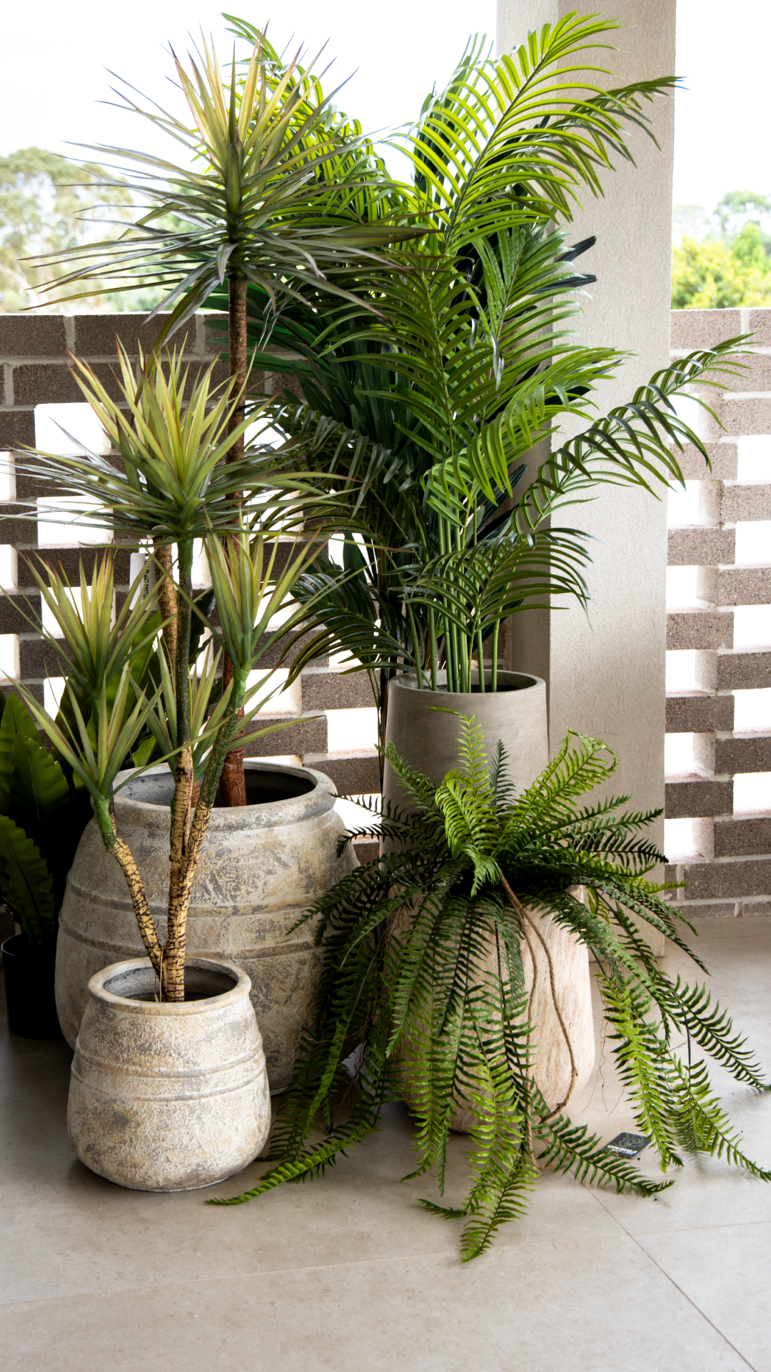 103 Potted Artificial Fern