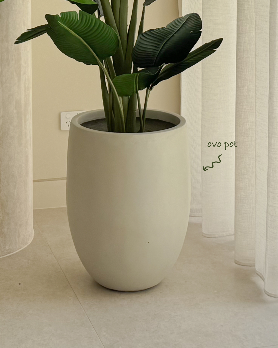 180cm Potted Artificial Strelitzia Nicolai