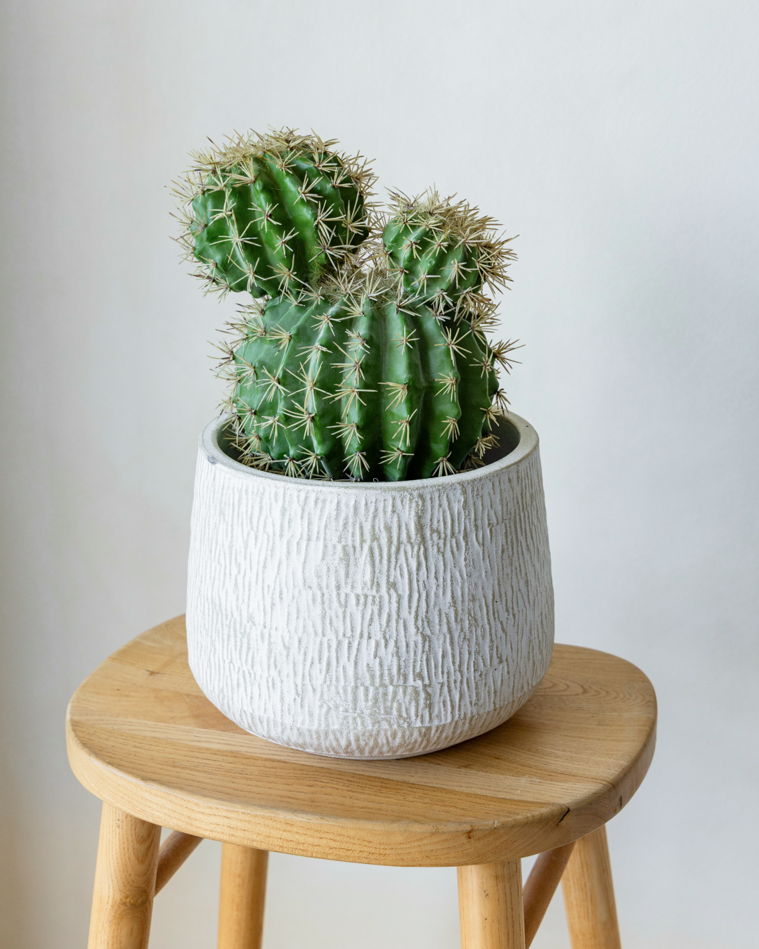 33cm artificial barrel cactus