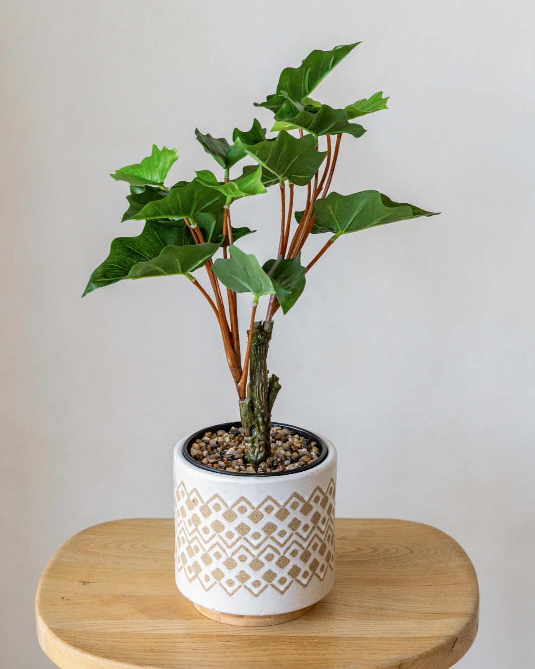 40cm Potted Artificial Arrowhead Greenery
