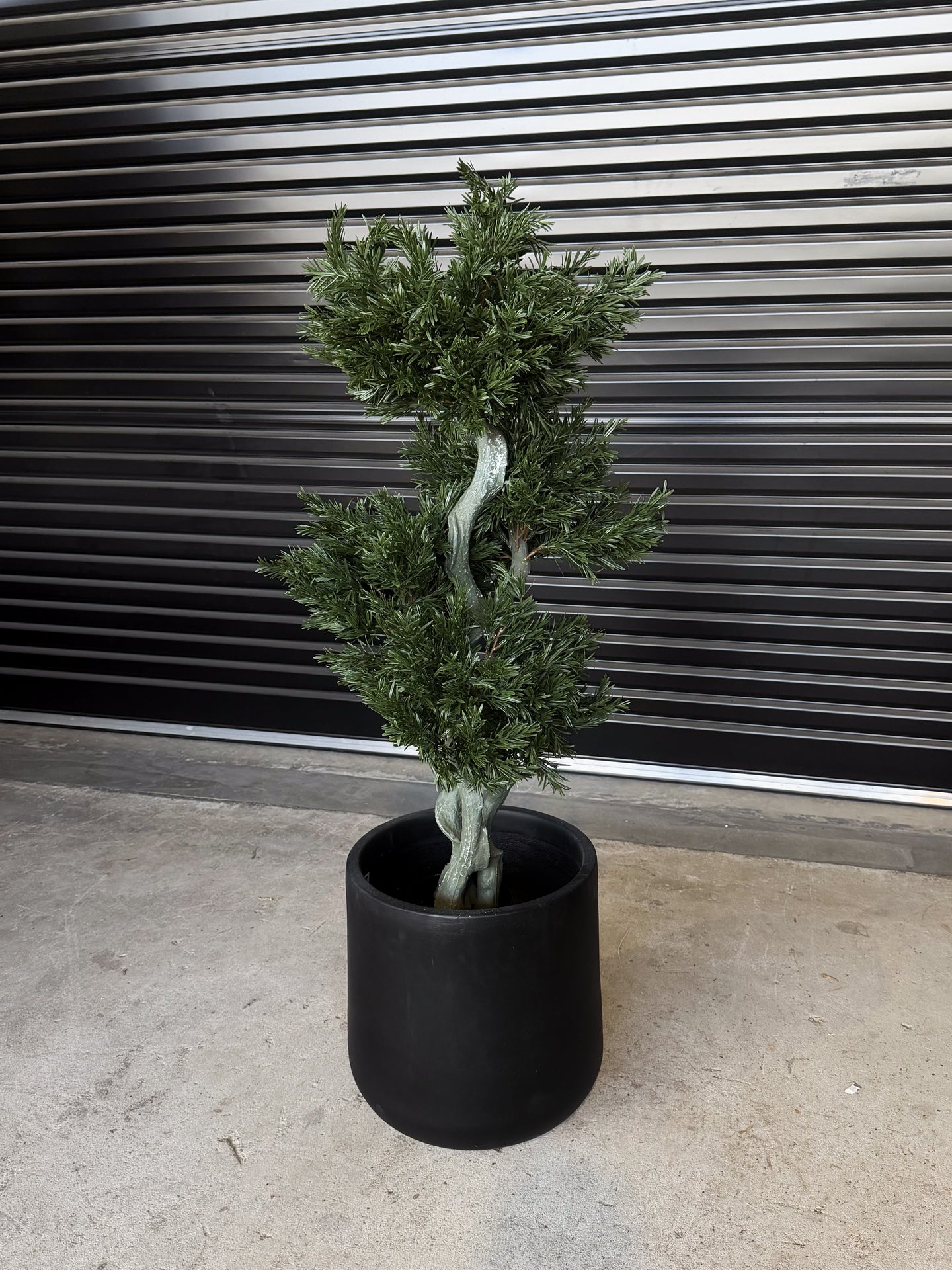 120cm Potted Artificial Podocarpus Plant
